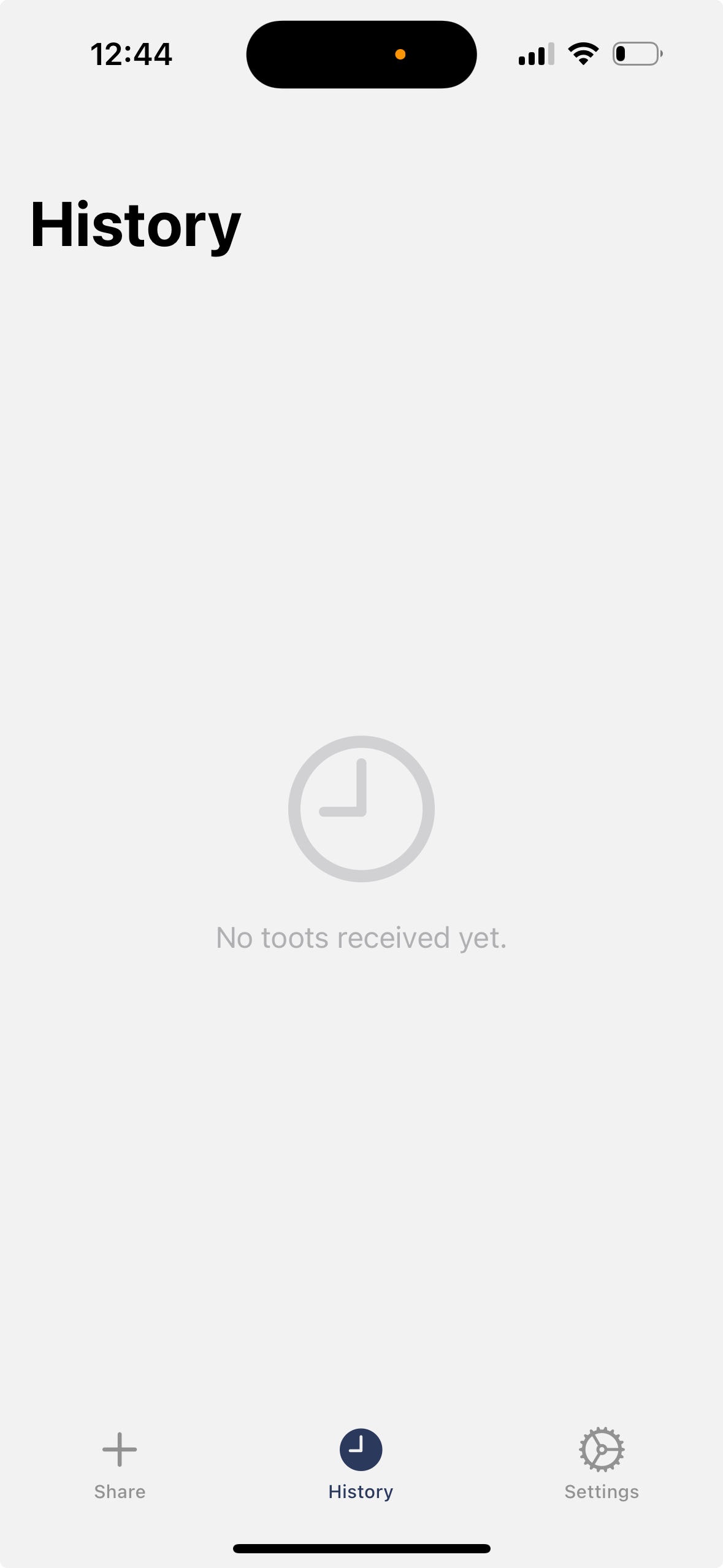 toot history conversation log